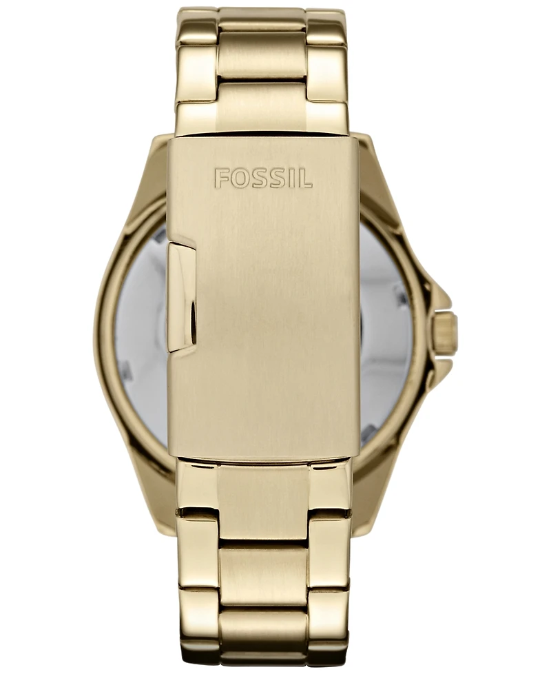 Fossil Women's Riley Gold-Tone Stainless Steel Bracelet Watch 38mm ES3203