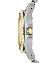 Fossil Women's Riley Two Tone Stainless Steel Bracelet Watch 38mm