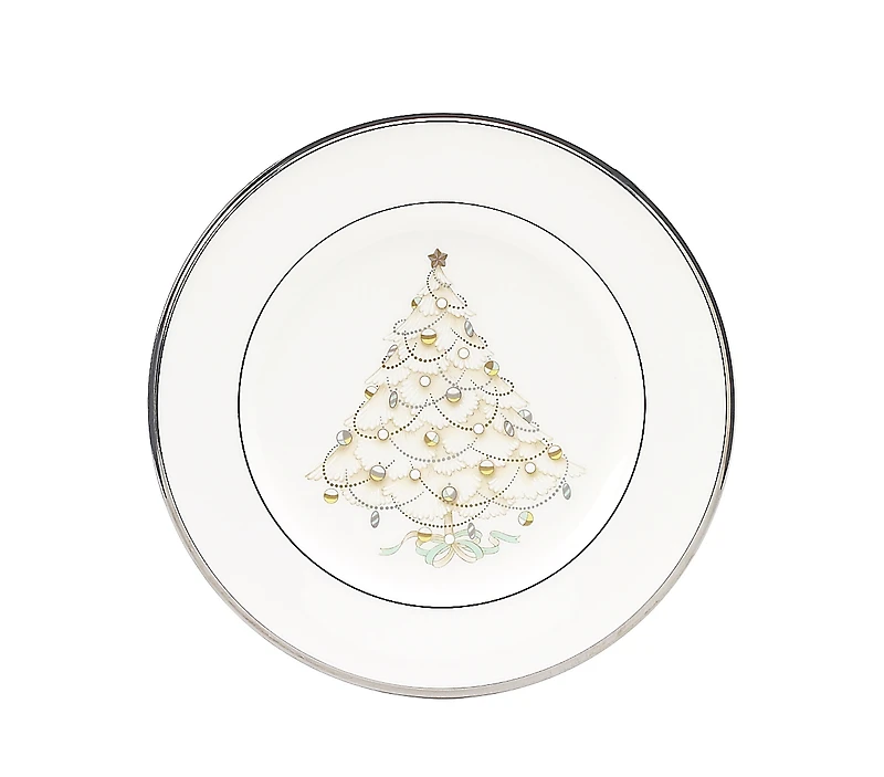 Noritake "Silver Palace" Holiday Salad Plates, Set of 4