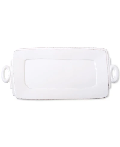 Vietri Lastra Collection Handled Rectangular Platter