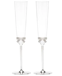 kate spade new york Set of 2 Grace Avenue Toasting Flutes