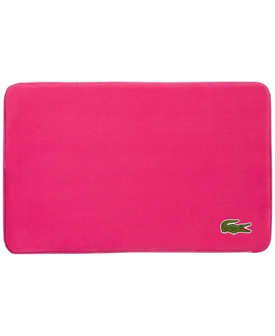 Lacoste Home Crocodile Memory Foam Bath Rug, 19" x 30"
