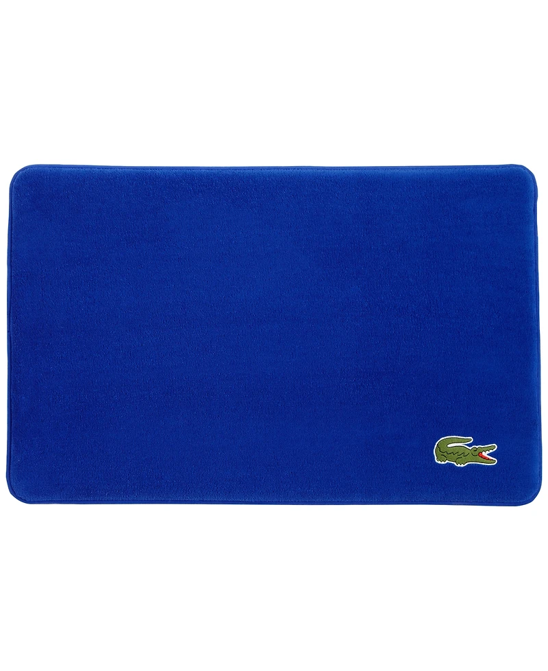 Lacoste Home Crocodile Memory Foam Bath Rug, 19" x 30"