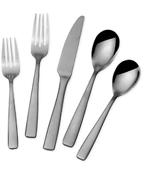Mikasa Delano Satin 20-Piece Flatware Set, Service for 4