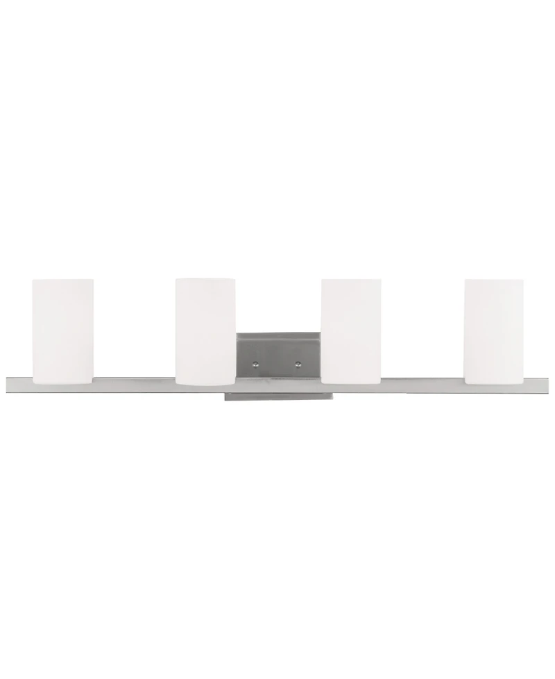 Livex Astoria 4- Light Brushed Nickel Vanity