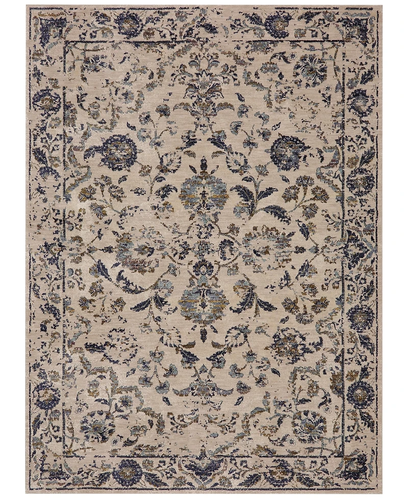 Closeout! Karastan Cosmopolitan Nolita Indigo 5'3" x 7'10" Area Rug