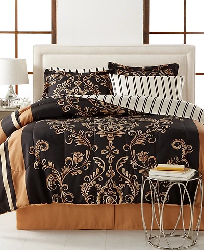 Fairfield Square Collection Sabrina Reversible 8 Pc. Comforter Sets, Exclusively at Macy's