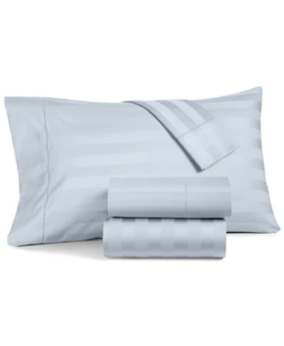 Charter Club 1.5 Stripe 550 Thread Count 100 Cotton Sheet Sets Exclusively At Macys