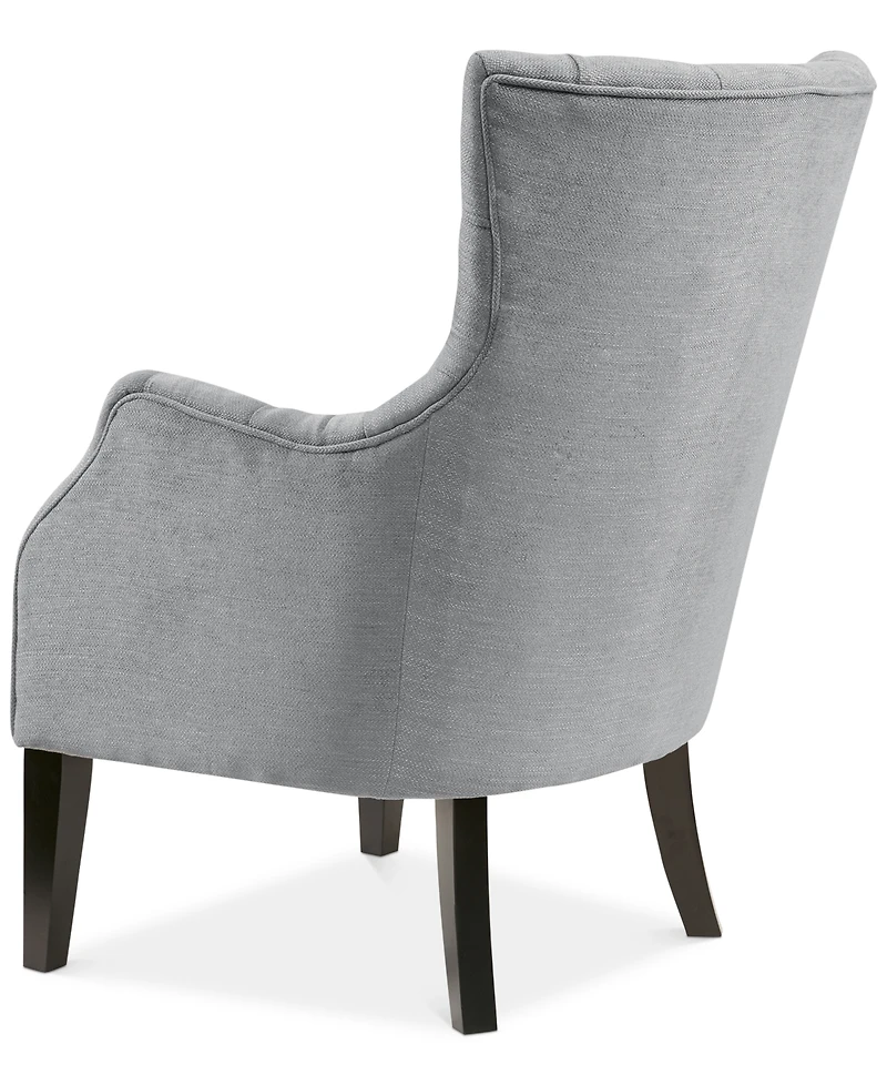 Madison Park Hannah Button Tufted Wing Accent Chair