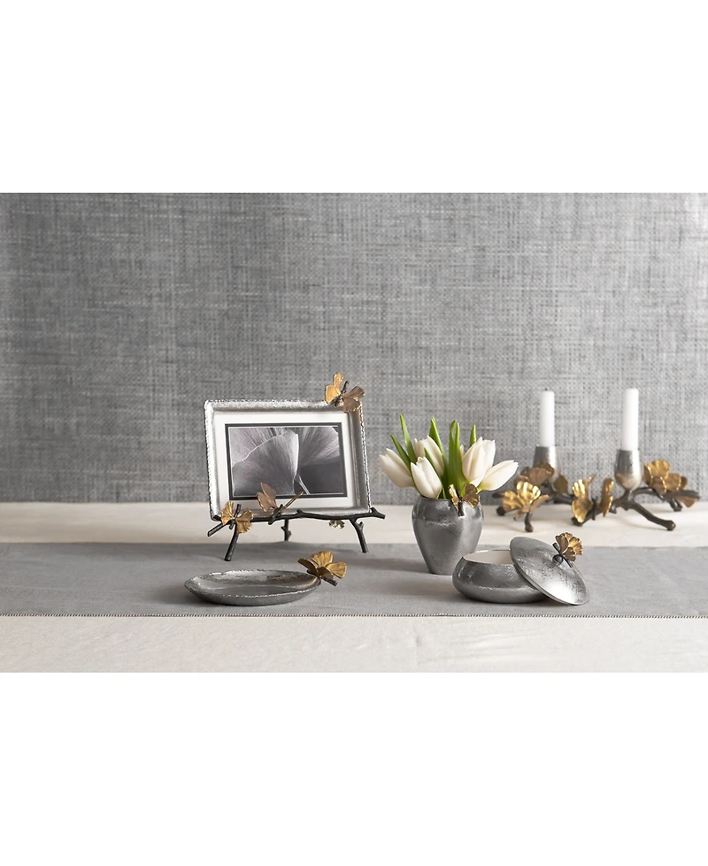 Michael Aram Butterfly Ginkgo Set of 2 Candle Holders