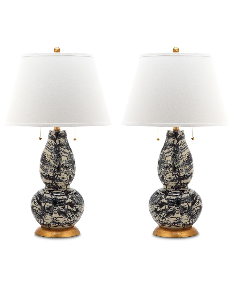 Safavieh Set of 2 Swirls Table Lamps