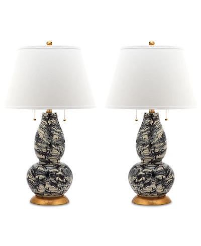 Safavieh Set of 2 Swirls Table Lamps