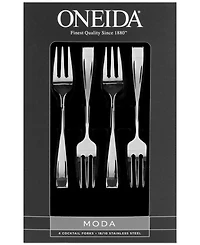 Oneida Moda 4-Pc. Cocktail Fork Set