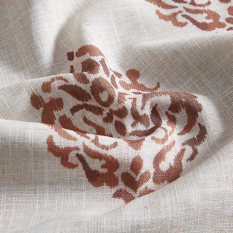 Elrene Home Fashions Navara Medallion Room Darkening Window Curtain