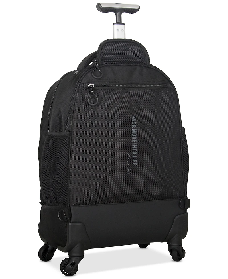 Dual Compartment 4-Wheel 17" Laptop Backpack