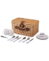 Picnic Time Plaid Red Catalina Picnic Basket
