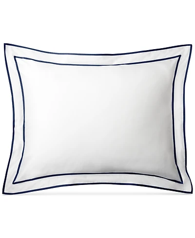 Lauren Ralph Spencer Sateen Border Sham, Standard