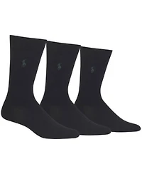 Polo Ralph Lauren Mens 3 Pk. Supersoft Dress Socks