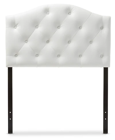 Myra Faux Leather Upholstered Twin Headboard