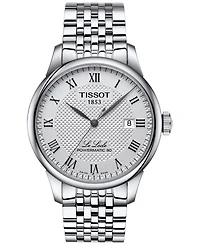 Tissot Men's Swiss Le Locle Stainless Steel Bracelet Watch 39mm