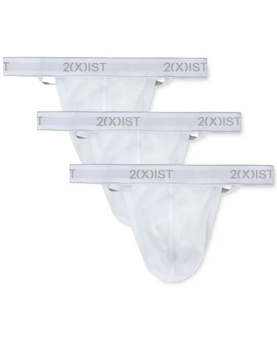 2(x)ist Men's 3-Pk. Cotton Essential Y-Back Thongs