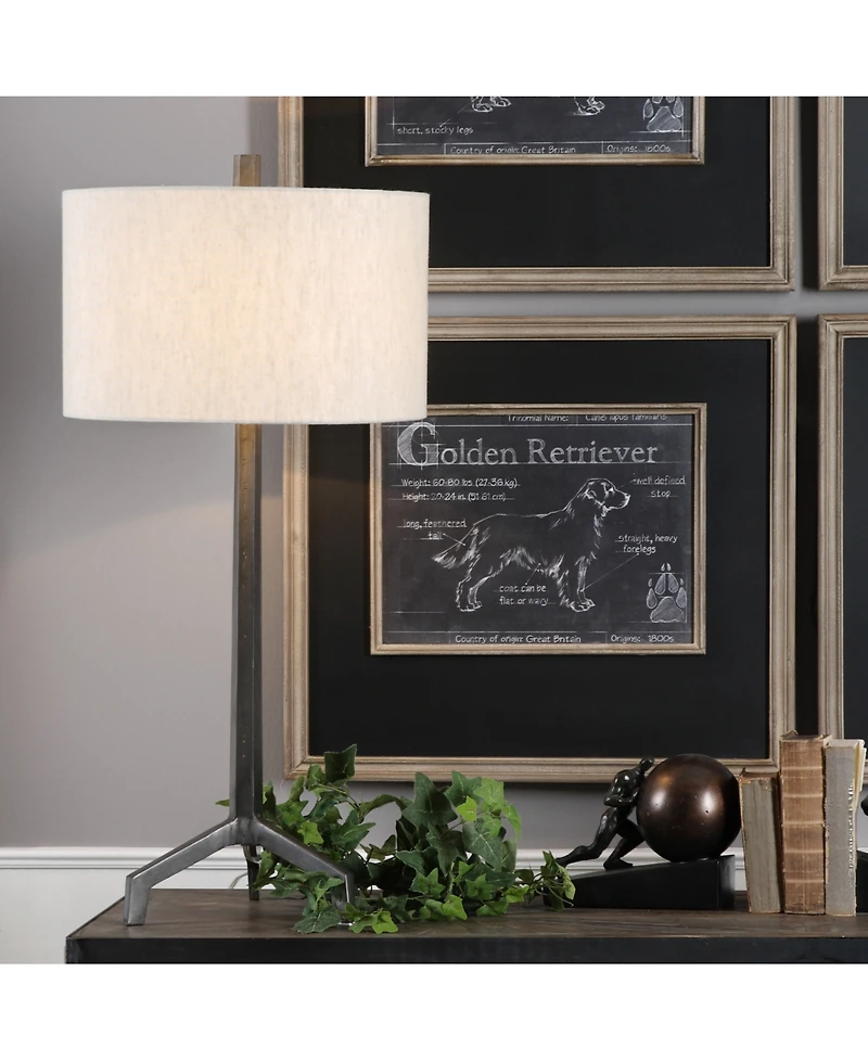 Uttermost Ivor Cast Iron Table Lamp