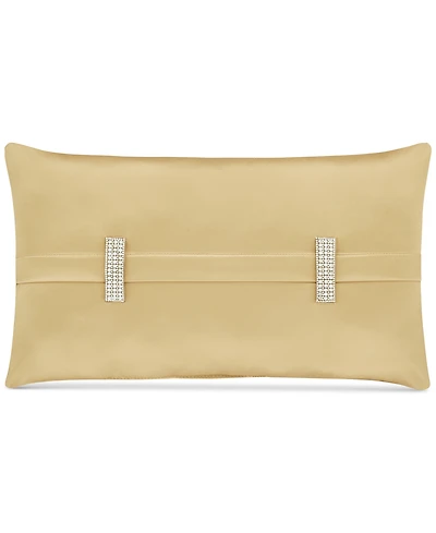 J Queen New York Satinique Decorative Pillow, 12" x 20"