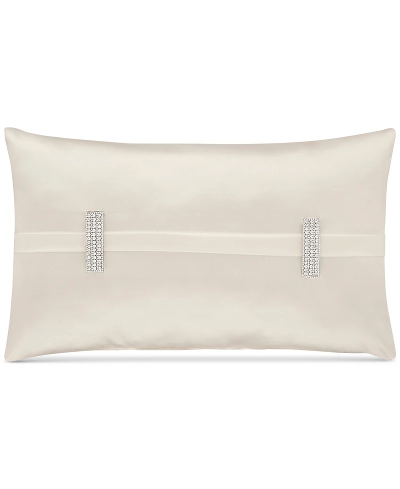 J Queen New York Satinique Decorative Pillow, 12" x 20"
