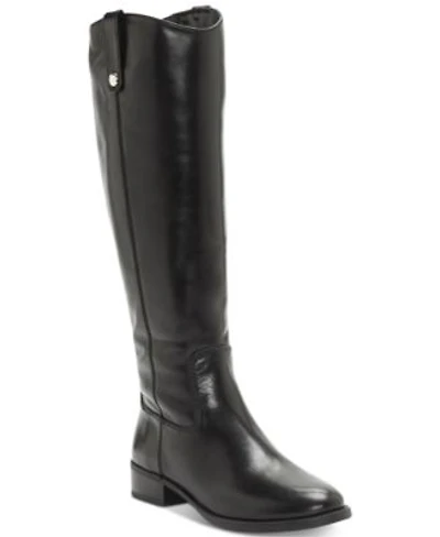 I.N.C. International Concepts Fawne Riding Leather Boots Created For Macys Regular Wide Calf