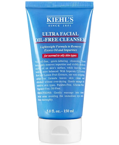 Kiehl's Since 1851 Ultra Facial Oil-Free Cleanser, 5-oz.