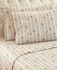 Shavel Micro Flannel Printed 3-Pc. Sheet Set, Twin