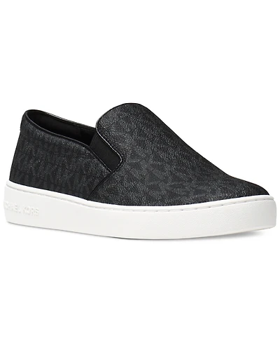 Michael Michael Kors Women's Keaton Slip-On Logo Sneakers