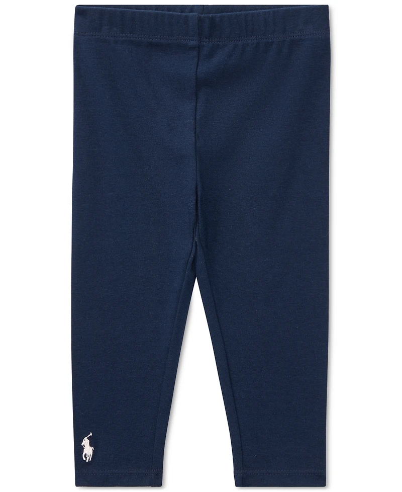 Polo Ralph Lauren Baby Girls Stretch Cotton Leggings