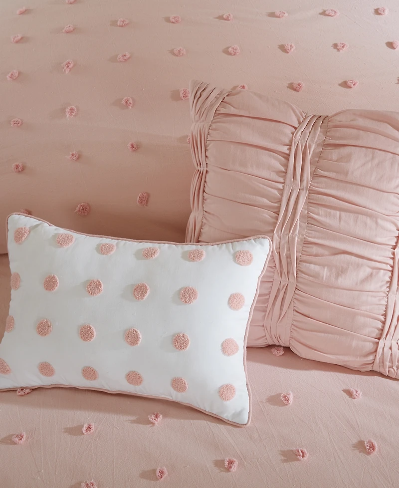 Intelligent Design Brooklyn Jacquard Cotton -Pc. Comforter Set