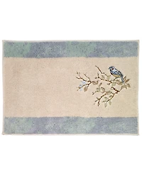 Avanti Love Nest Embroidered Cotton Bath Rug, 20" x 30"