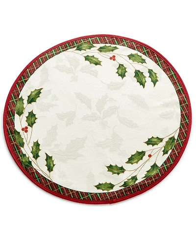 Lenox Table Linens, Holiday Nouveau Round Placemat