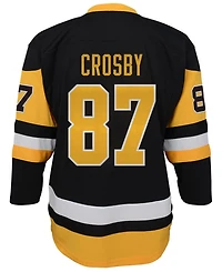 Authentic Nhl Apparel Sidney Crosby Pittsburgh Penguins Premier Player Jersey, Big Boys (8-20)