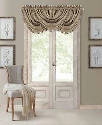 Elrene Home Fashions Antonia Damask Print Blackout Window Curtain