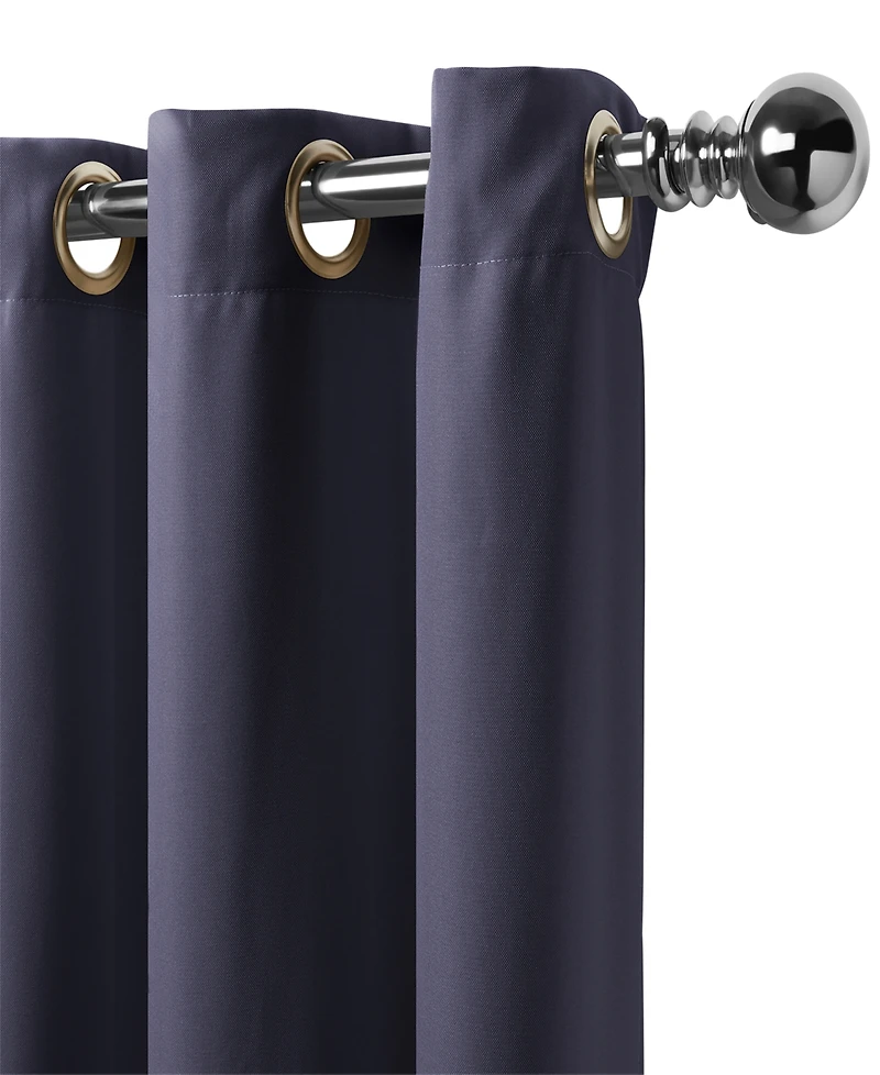 Elrene Home Fashions Connor Solid Indoor Outdoor Window Curtain