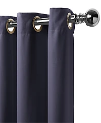 Elrene Home Fashions Connor Solid Indoor Outdoor Window Curtain