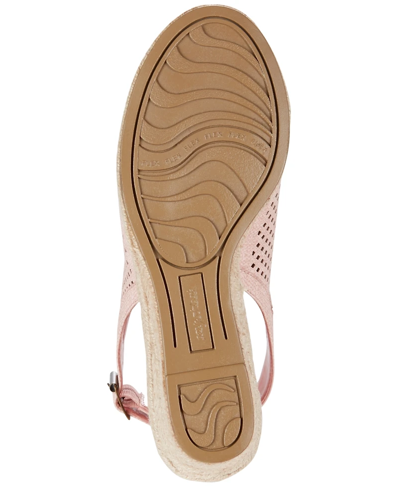 Easy Street Stacy Wedge Sandals