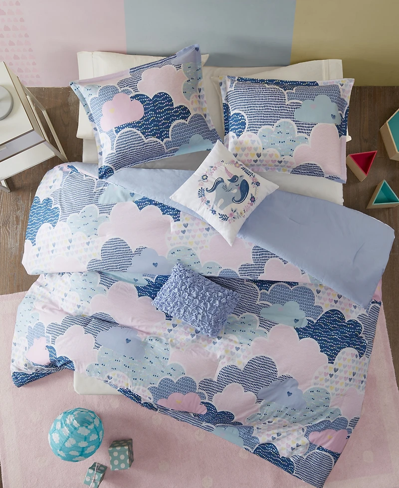 Intelligent Design Cloud 5-Pc. Comforter Set, Full/Queen