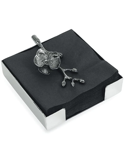 Michael Aram Black Orchid Cocktail Napkin Holder