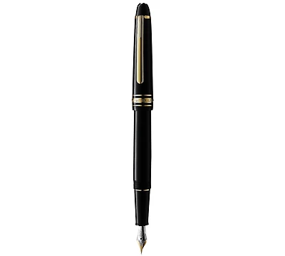 Montblanc Meisterstuck Classique Black Resin & Gold-Coated Fountain Pen