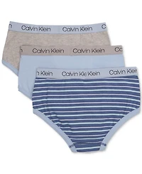 Calvin Klein 3-Pk. Cotton Briefs, Little Boys & Big