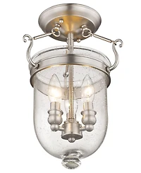 Livex Jefferson Semi Flush Light