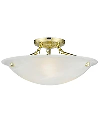 Livex Oasis Semi Flush Mount