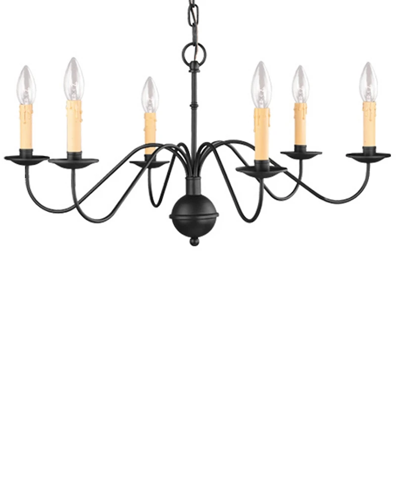 Livex Heritage 6-Light Chandelier
