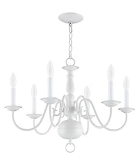 Livex Williamsburg 6-Light Chandelier