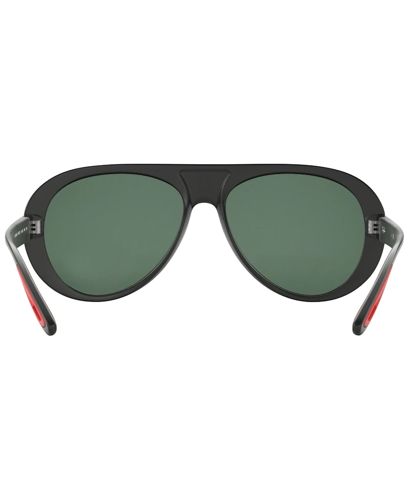 Ray-Ban Men's Sunglasses, RB4310M Scuderia Ferrari Collection 58